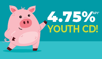 4.75% APY Youth CD just for Credit Union Week!