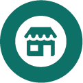 dark-green-business-icon Retail Building