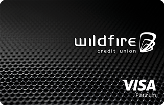 Horizontal credit card with black honeycomb screen pattern